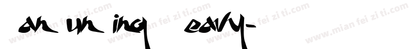 FanWunMing Heavy字体转换